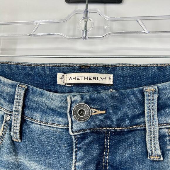 Whetherly James High Rise Straight Wide Leg Jeans - Picture 3 of 8